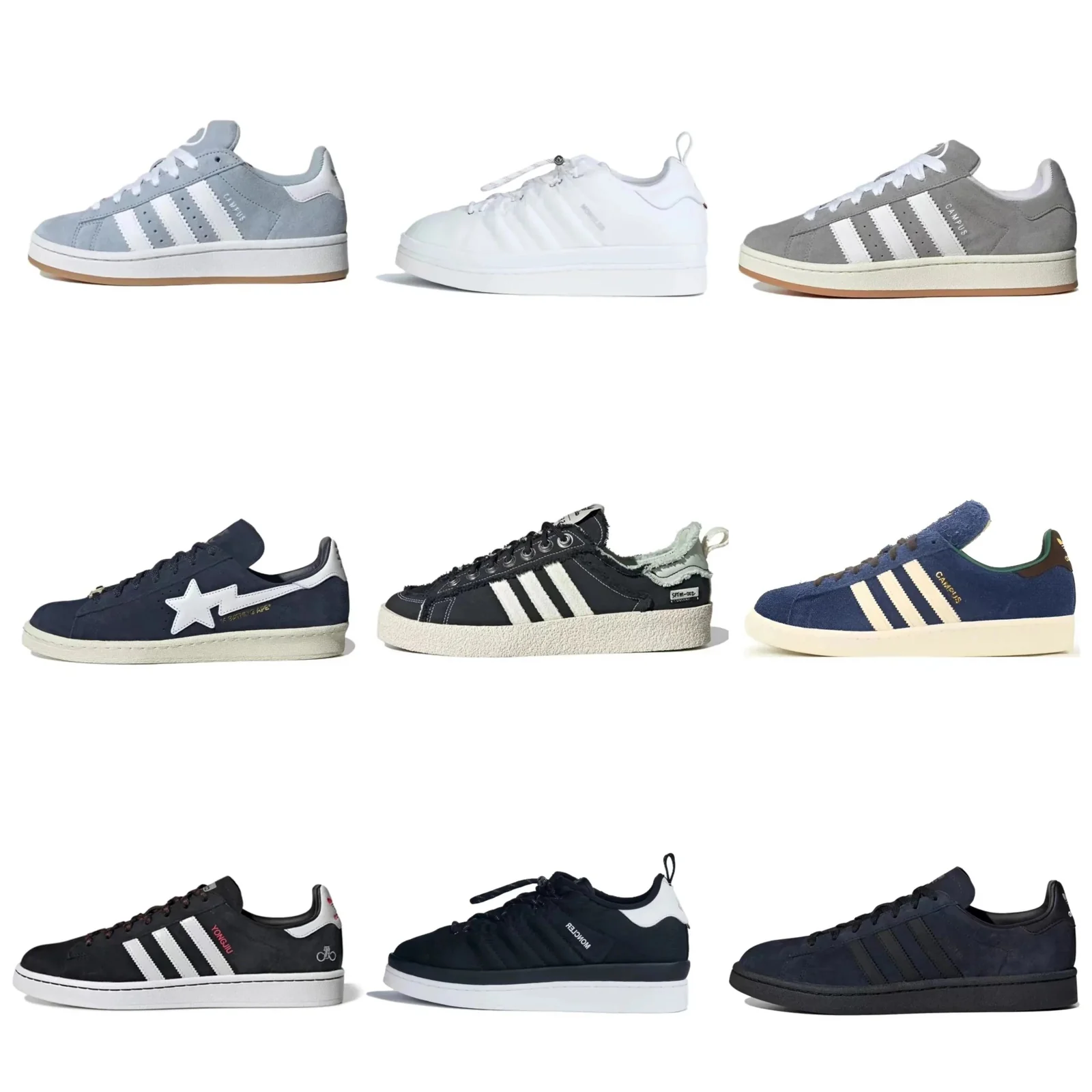 Zapatillas Adidas Campus 00s — Detalle de la textura