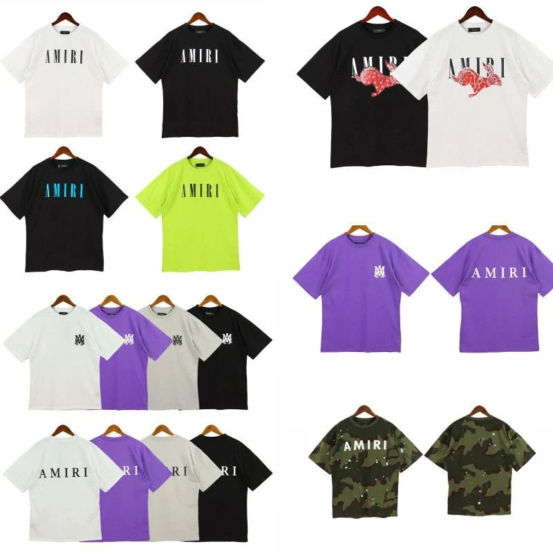 Remera Amiri logo — Vista completa
