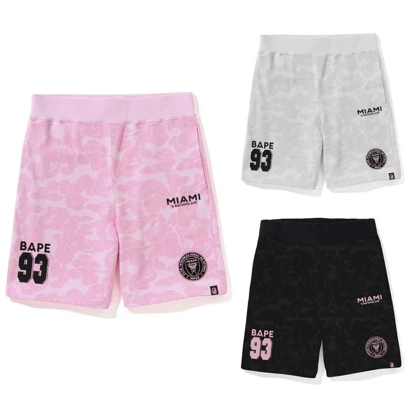 Short Bape camo Miami — Detalle de la textura
