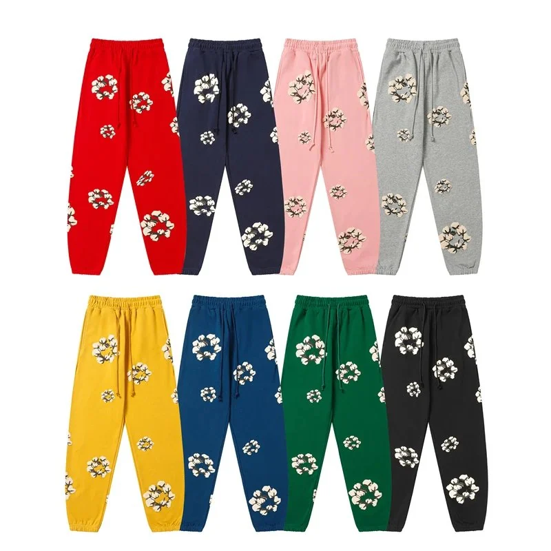 Pantalón Denim Tears flores de algodón — 3