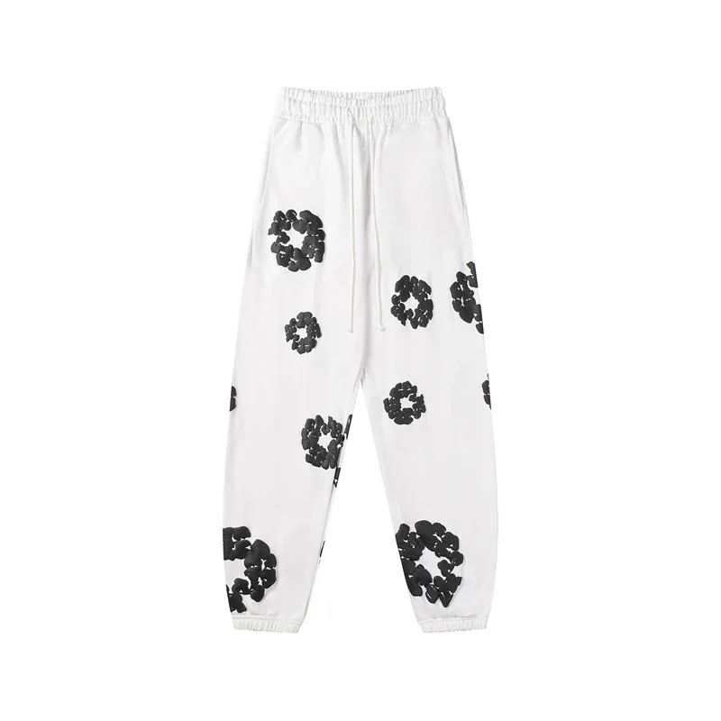 Pantalón Denim Tears flores de algodón — Vista completa
