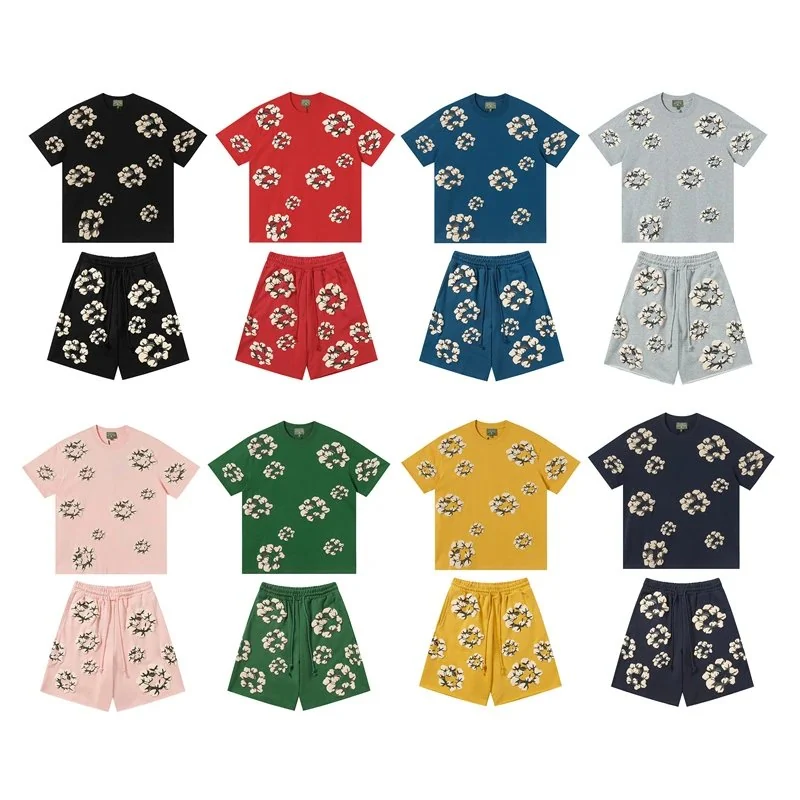 Conjunto Denim Tears remera y short — 3