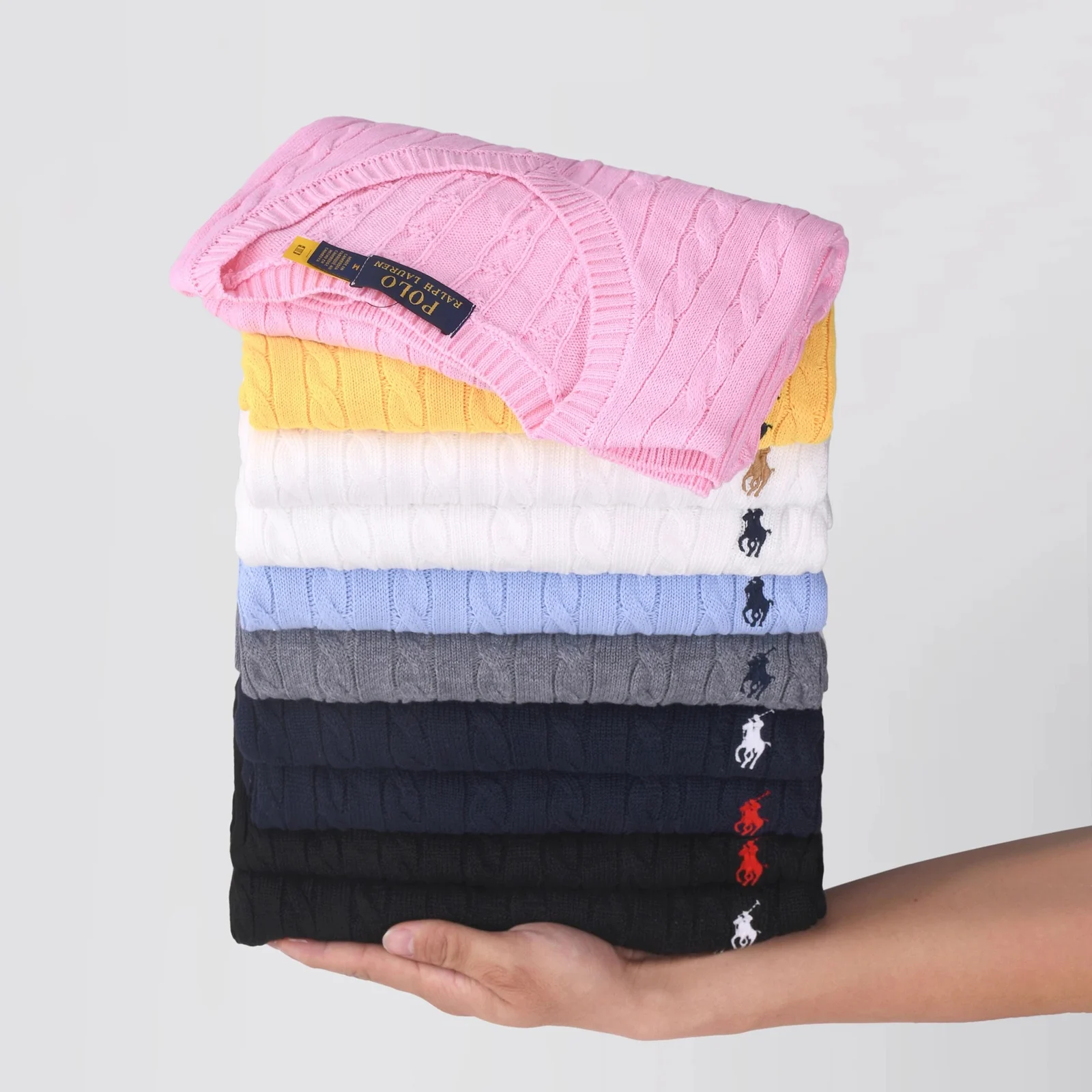 Sweater Ralph Lauren trenzado — 6